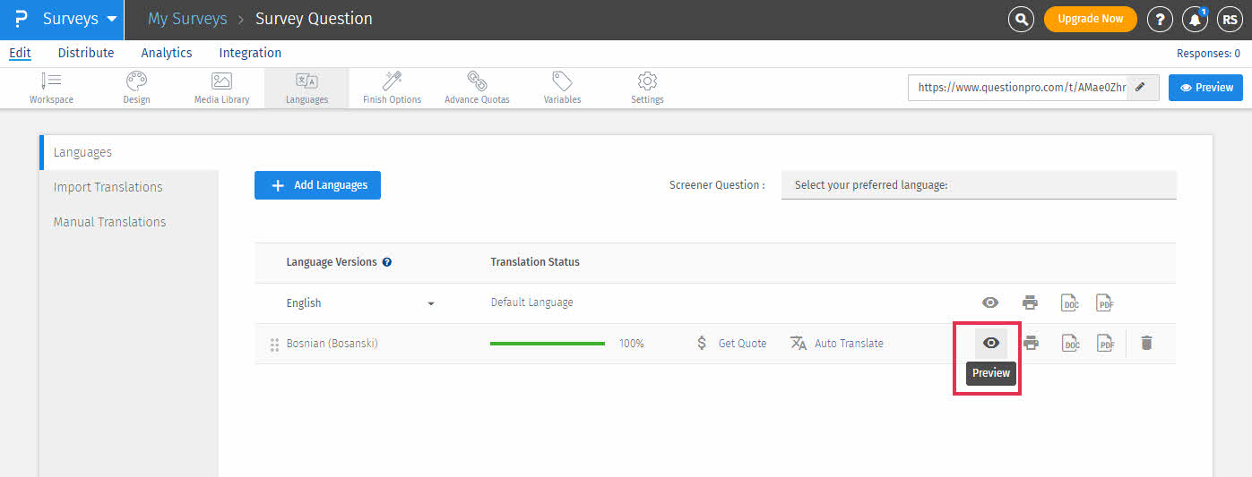 Survey Software Help Image